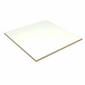 Roland Boulanger & Cie Ltee EMBASY WH CEILING TILE 1/4 IN X 2 X 2 FT P22WHB